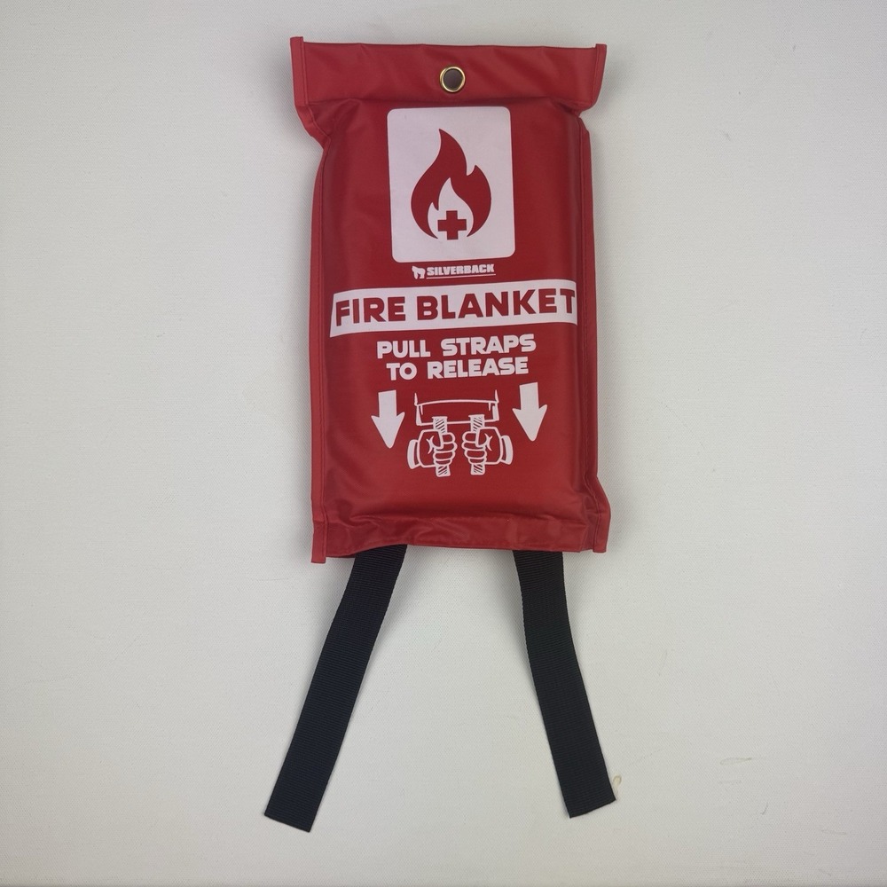 FIRE BLANKET, 40in x 40 in - Emergency Glass Fabric - NEW